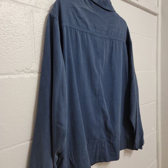 Blue Silk Jacket - Picture 8 of 10